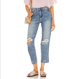 Pistola Presley high rise relaxed fit jeans
